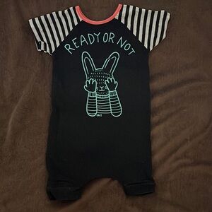 Rags to Raches romper 12-18 months